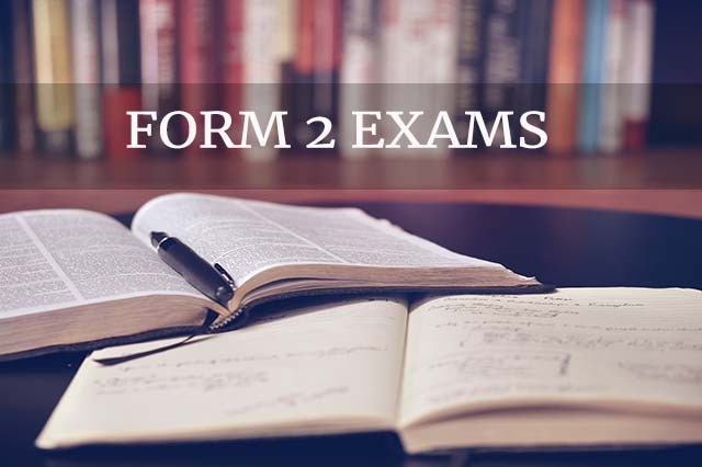 Form 2 exams